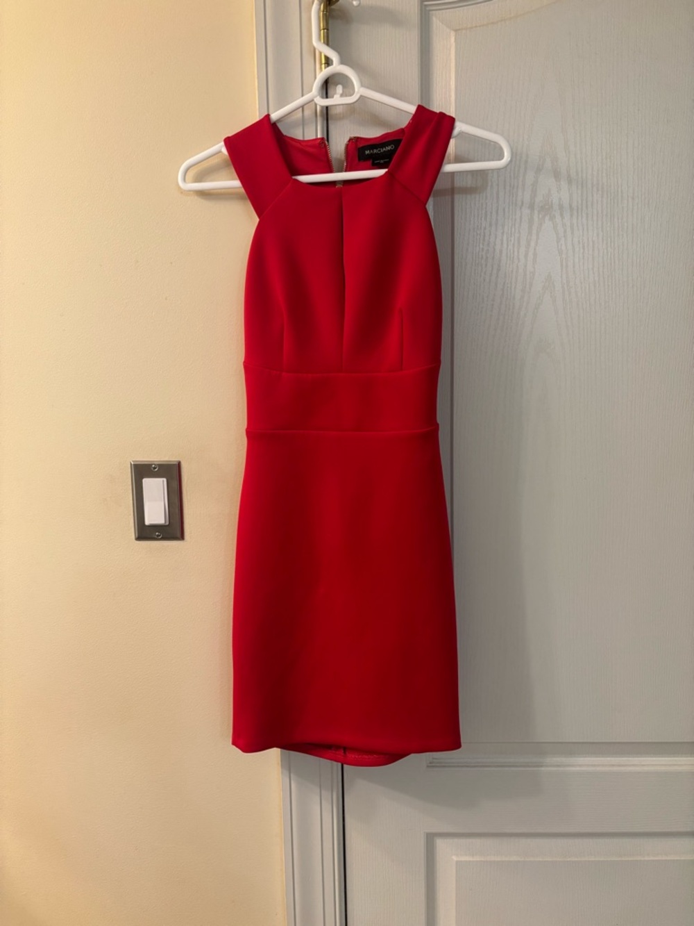 Marciano Red Sheath Dress